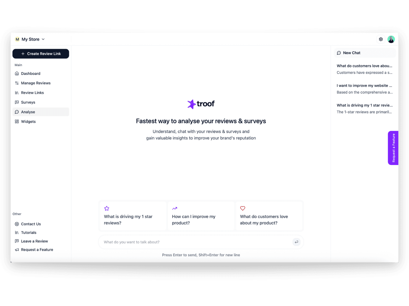 AI Analysis Dashboard